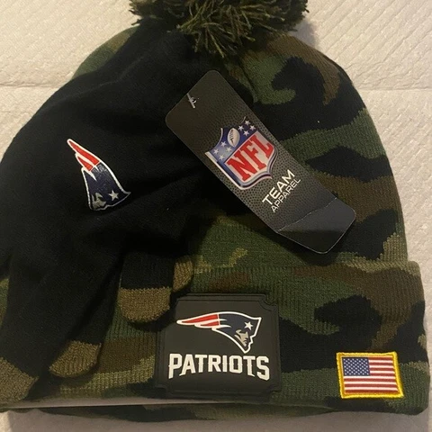 NFL Beanie And Gloves Salute To Service One Size Fits Most VARIOUS TEAMS Cover