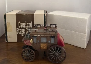 Vintage Overland Stage Express Co US MAIL Coach Wagon AM Transistor Radio Works - Picture 1 of 12