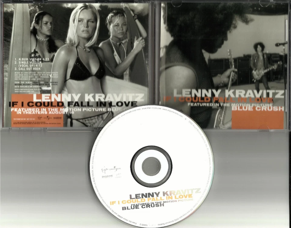 LENNY KRAVITZ If I could Fall in love w/RARE VOCAL UP VERSION PROMO DJ CD Single Foto 1 de 1