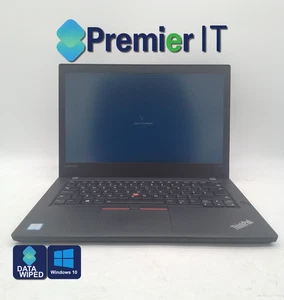 Lenovo ThinkPad T470 Laptop - Intel Core i5 7th Gen - 8GB RAM + 256GB SSD - Picture 1 of 7