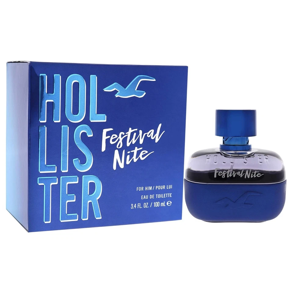 Hollister Festival Nite EDT Spray for Men, 3.4 Oz - Image 1 of 1