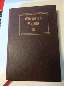 Christian Hymns III Hardcover 1966 Sanderson Gospel Advocate Company Vintage G8 - Bild 1 von 2