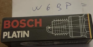 1 Bosch Platin Zündkerzen W 6 BP. NEU. - Picture 1 of 1