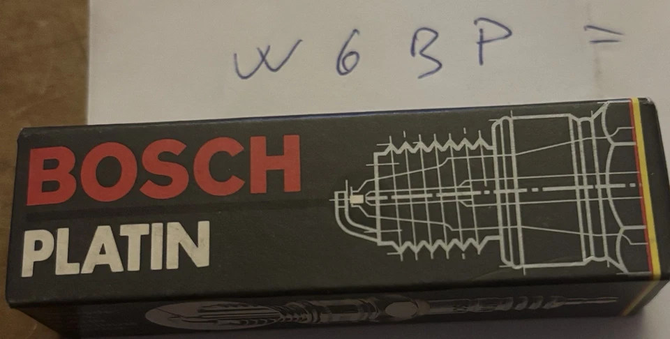 1 Bosch Platin Zündkerzen W 6 BP. NEU. - Image 1 of 1