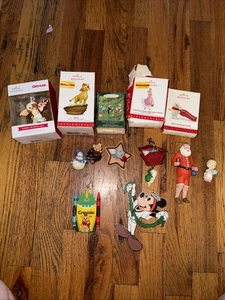 Lot 13 Punzen Andenken Ornamente und einige zufällige Vintage und Modern - Bild 1 von 8