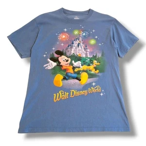 Walt Disney World Mickey T-Shirt Unisex Blau (Größe M) - Bild 1 von 9