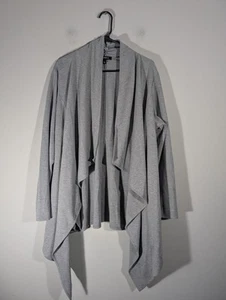 Cárdigan Torrid Para Mujer Gris Cepillado Ponte Drape Frontal Talla Grande 2X Maduro Modesto - Imagen 1 de 8