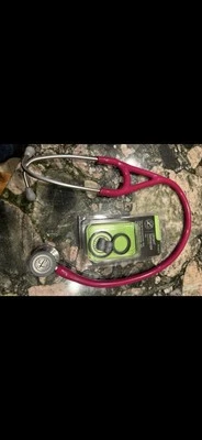 3M Littmann Cardiology IV Diagnostic Stethoscope, 6158, 27”  Raspberry Tube - image 1 of 4