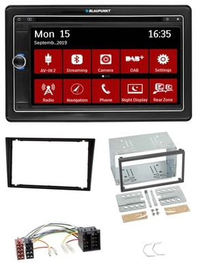 Blaupunkt Bluetooth DAB 2DIN USB DVD MP3 Autoradio für Opel Combo C Vivaro Corsa - Bild 1 von 4