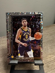 2025 Topps Basketball Tyrese Haliburton Crackle board #47  - Costco Pack - Picture 1 of 2