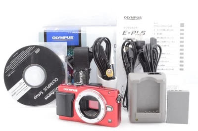 Olympus PEN Lite E-PL6 Body Red 16.1MP Mirrorless Camera from Japan #R4760 - Image 1 of 4