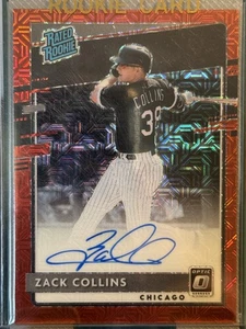 2020 Donruss Optic Zack Collins #RRS-ZC Rated Rookies Signatures Red Mojo /99 - Bild 1 von 2