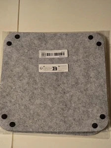 2x Multifunktions Filz Klemmbaustein Matte 25cm/20cm Druckknopf - Bild 1 von 4