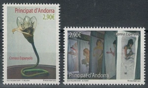 ANDORRA SPAGNOLA 2012 Arte contemporanea 2v MNH** - Picture 1 of 1