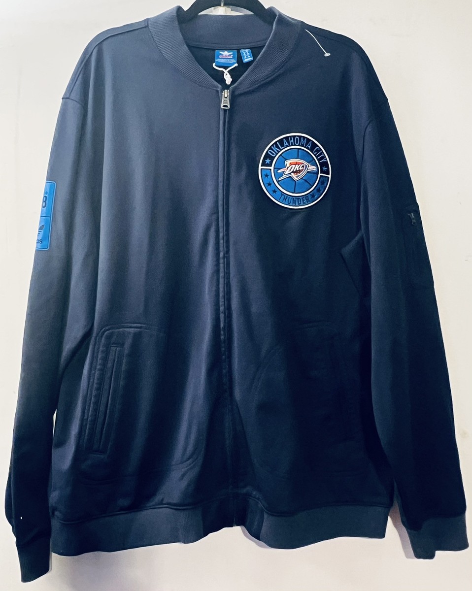 00s adidas トラックジャケット　OKC オクラハマシティーサンダー 00s adidas トラックジャケット OKC オクラハマシティーサンダー
