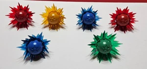 SCHÖNES 6er Set Paramount Sputnik Stern Space Age Weihnachtsbeleuchtung, 5 funktionieren - Bild 1 von 18