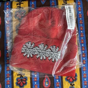 FuckingAwesome FA F*cking Awesome Three Spiral Cuff Beanie Mütze rot Skate Hockey - Bild 1 von 2