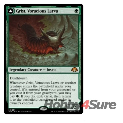 Grist, Voracious Larva M/NM Magic: The Gathering MTG Modern Horizons 3 - Image 1 of 1