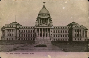 Jackson, MS Nueva Postal Capitol UDB Hinds County Mississippi - Imagen 1 de 2