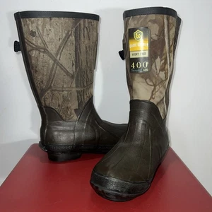 Academy Game Winner Scent Free 400g Thinsulate Ultra  Insulation Camo Boots SzY2 - Picture 1 of 8