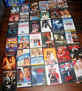 HUGE DVD MOVIE LOT 200+ Assorted DVDs Movies TV Shows Disc Only No Burned Discs - Picture 1 of 7