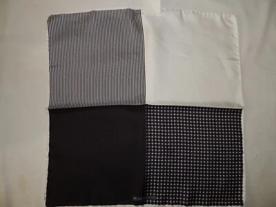 4 in 1 made in Italy men's 100% silk pocket silk $39.50 - Image 1 of 4