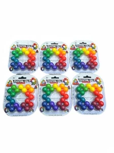 6 packs Variety Beaded Stress Relief Ball Ainiv Sensory Fidget Toys for Kids 3+ - Picture 1 of 4
