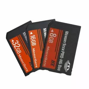 Memory Stick MS Pro Duo Card for 1000 2000 3000 Console - Picture 1 of 15