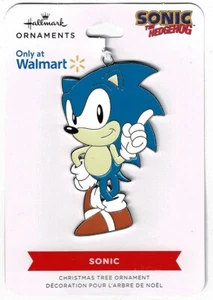 Sonic the Hedghog Hallmark adorno exclusivo de Walmart nuevo en tarjeta - Imagen 1 de 2