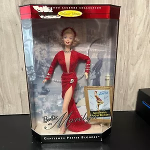 BARBIE As Marilyn Monroe Doll 1997 Collector Edition Red Dress NIB Mattel 17452 - Picture 1 of 9