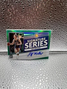 2020 Panini Donruss optische Signature Serie grün Prizm Jeff Mullins #SS-JMU Auto - Bild 1 von 2