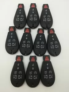 10*Carcasa de llave de repuesto para 2008-2020 DODGE GRAND CARAVAN IYZ-C01C 56046709AG - Imagen 1 de 5