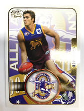 2005 SELECT AFL DYNASTY ALL AUSTRALIAN TEAM CARD AA8 SIMON BLACK-BRISBANE