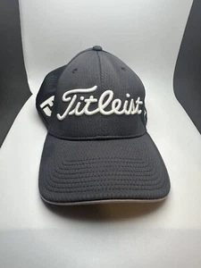 Titleist Pro V1 Footjoy FJ Golf Hat Adjustable Black Embroidered Logo - Picture 1 of 5