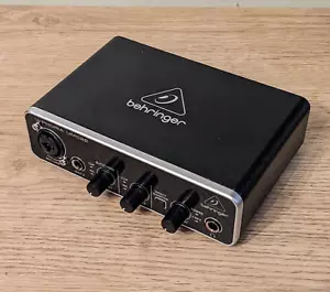 Behringer UMC22 U-Phoria 2x2 USB audio interface microphone sound preamp - Picture 1 of 11