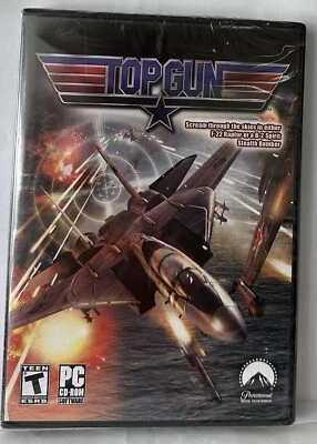TOP GUN SCREAM THROUGH THE SKIES PC CD-ROM Windows game  NEW - Image 1 of 2