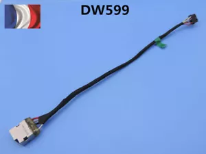 DC Power Jack Connector HP Compaq 15-H051NF Connector 717371 19Cm - Picture 1 of 4