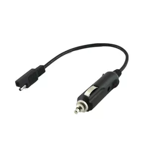 Car Solar SAE Cigarette Lighter Socket Male To SAE Battery DC Power Cable 18AWG - Picture 1 of 7