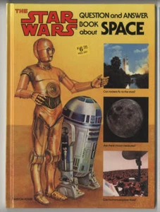 Star Wars 1979 libro de historias de tapa dura sobre el espacio aleatorio - Imagen 1 de 2