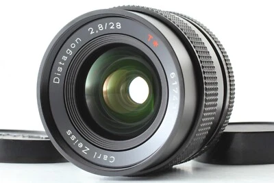 [ Near MINT ] CONTAX Carl Zeiss Distagon T 28mm F2.8 AEJ Wide Angle MF Lens C - Image 1 of 4