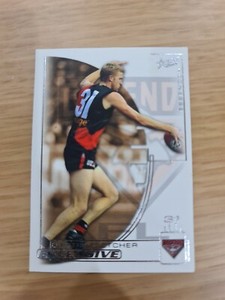 2002 Select AFL Exclusive series Common Card 24 - Dustin Fletcher - Essendon