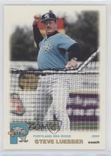 2000 Grandstand Portland Sea Dogs Steve Luebber