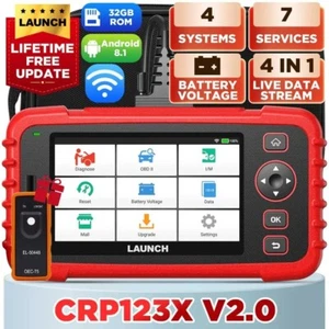 LAUNCH X431 CRP123X V2.0 Car OBD2 Diagnostic Tools CRP123X V2.0 Full OBDⅡ - Picture 1 of 10