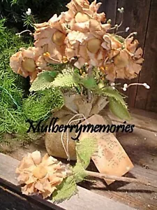 PATTERN Prim Daisy Bag Cloth wreath bouquet - Picture 1 of 1