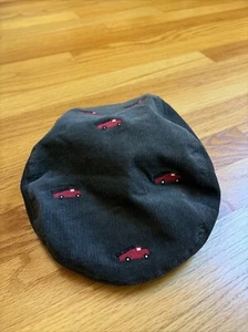 Gymboree Corduroy Newsboy Hat with Firetruck Embroidery Size M - Picture 1 of 8