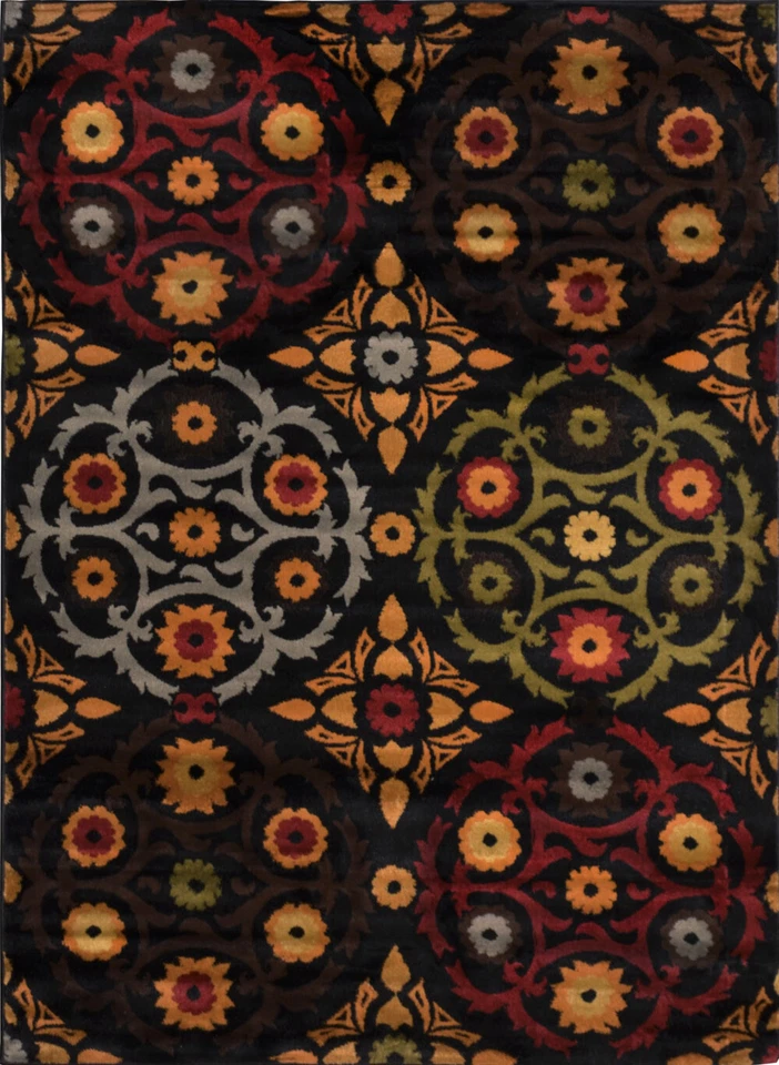 Home Dynamix Royalty HD4107-450 Black Runner - 1' 9" x 7' 2" - Image 1 of 1