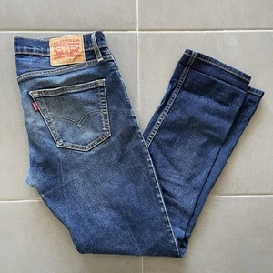 Levis Jeans Mens 32x32 Blue 511 Slim Fit Stretch Denim Casual Skinny - Picture 1 of 12