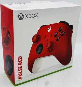 NEW Microsoft XBOX Pulse Red Wireless Controller {Model# 1914} (SEE DISCR) - Picture 1 of 11