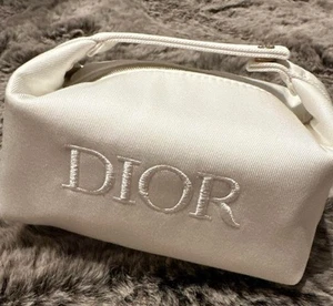Christian Dior JAPAN Novelty white clutch Pouch hand mini bag vanity button 2025 - Picture 1 of 3