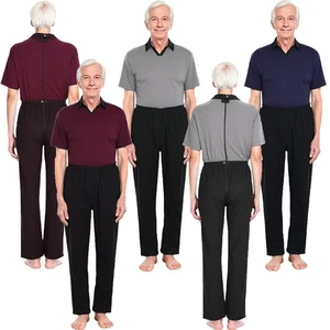 Unisex Rompers Bodysuit Sleepwear Homewear Jumpsuit Nightwear Anti-Strip Pants - Picture 1 of 45